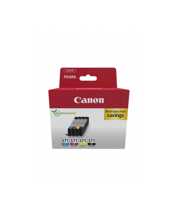 CANON CLI-571 Ink Cartridge C/M/Y/BK MULTI BL w/o SEC