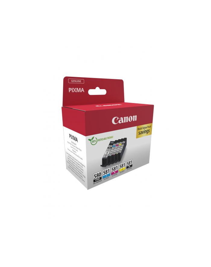 CANON PGI-580/CLI-581 Ink Cartridge BK/CMYK Sec główny