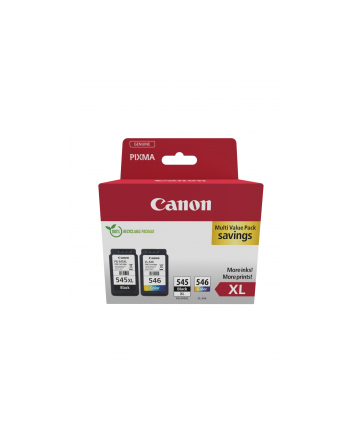 CANON PG-545XL/CL-546XLPHOTO Ink Cartridge VALUE BLSEC