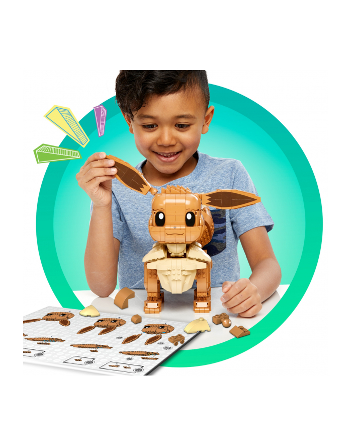 mattel Mega Duży Eevee Pokemon do zbudowania GMD34 główny