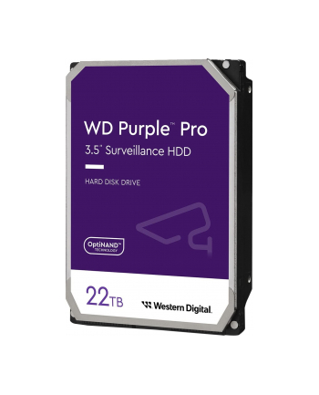 Dysk HDD WD Purple Pro WD221PURP (22 TB ; 35'';; 512 MB; 7200 obr/min)