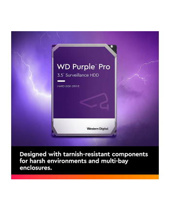 Dysk HDD WD Purple Pro WD221PURP (22 TB ; 35'';; 512 MB; 7200 obr/min)
