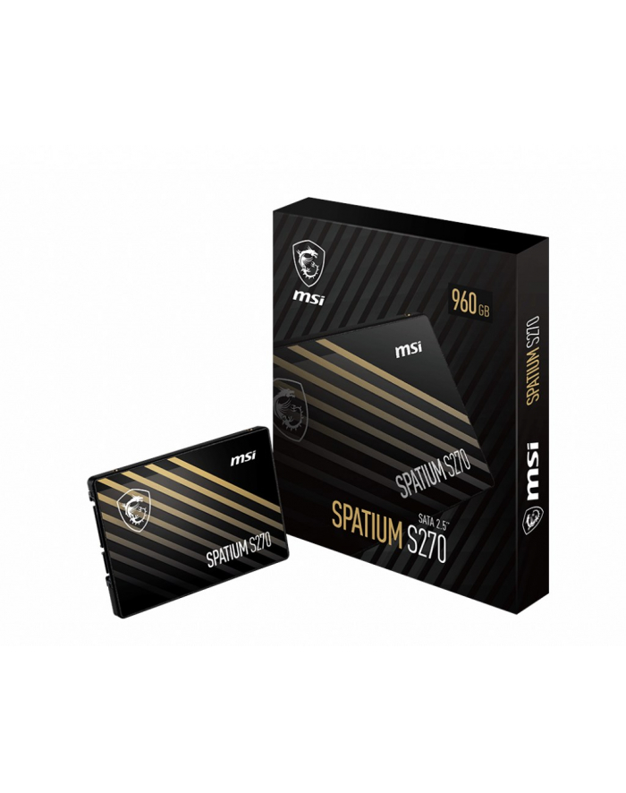 Dysk SSD MSI SPATIUM S270 SATA 25” 240GB główny