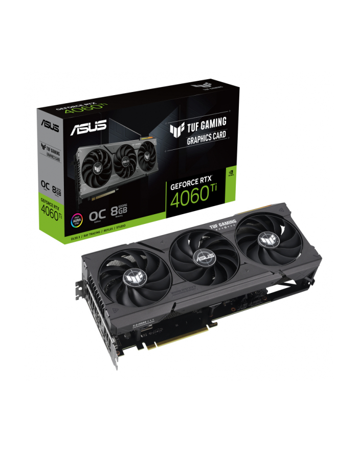 Karta graficzna ASUS TUF Gaming GeForce RTX 4060 Ti OC 8GB GDDR6 główny