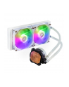 COOLER MASTER Chłodzenie wodne CPU Masterliquid 240L Core ARGB Białe - nr 54