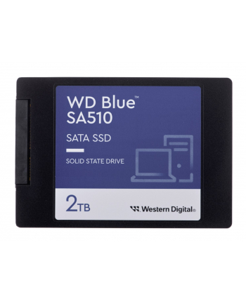 western digital WD Blue SA510 SSD 2TB SATA III 6Gb/s cased 2.5inch 7mm internal single-packed