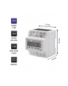 qoltec Trójfazowy elektroniczny licznik | miernik zużycia energii na szynę DIN | 230V | LCD | 4P - nr 15