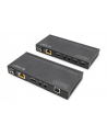 DIGITUS HDBaseT KVM Extender Set 150m 4K/60Hz USB 2.0 PoC IR Kolor: CZARNY - nr 9