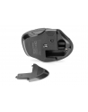 DIGITUS Mysz bezprzewodowa optyczna ergonomiczna 1600 DPI 6 przycisków 2 4 GHz czarno-szara - nr 8