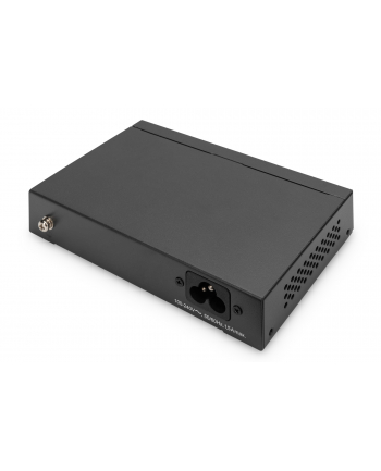 DIGITUS 4+1 Port Ethernet Unmanaged PoE Switch 4 Port PoE MDI/MDIX IEEE802af,at