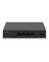 DIGITUS 4+1 Port Ethernet Unmanaged PoE Switch 4 Port PoE MDI/MDIX IEEE802af,at - nr 29