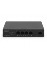 DIGITUS 4+1 Port Ethernet Unmanaged PoE Switch 4 Port PoE MDI/MDIX IEEE802af,at - nr 8