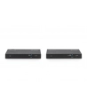 DIGITUS HDBaseT KVM Extender Set 150m 4K/60Hz USB 2.0 PoC IR Kolor: CZARNY - nr 1