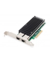 DIGITUS 10Gbps Dual Port Ethernet Server adapter PCIe X8 Intel X540 BT2 - nr 1
