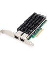 DIGITUS 10Gbps Dual Port Ethernet Server adapter PCIe X8 Intel X540 BT2 - nr 34