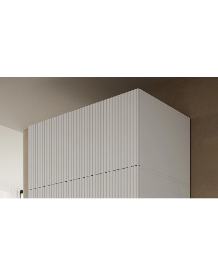 cama meble Szafa PAFOS 2D NADSTAWKA 90x55,5x45 biały mat główny