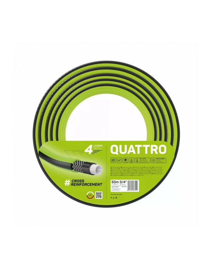 Wąż ogrodowy Quattro 3/4''; 50m 10-073 CELLFAST główny