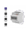 qoltec Trójfazowy elektroniczny licznik | miernik zużycia energii na szynę DIN | 230V | LCD | 4P - nr 14