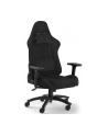 corsair Fotel gamingowy TC100 Relaxed materiałowy Czarny - nr 47