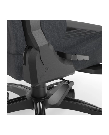 corsair Fotel gamingowy TC100 Relaxed materiałowy Szary/Czarny