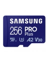 SAMSUNG PRO Plus microSD 256GB Up to 180MB/s Read and 130MB/s Write speed with Class 10 4K UHD incl. Card reader 2023 - nr 3