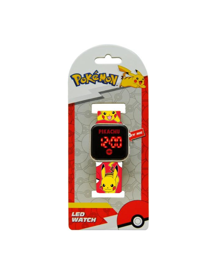 Zegarek cyfrowy LED z kalendarzem Pokemon POK4387 Kids Euroswan główny