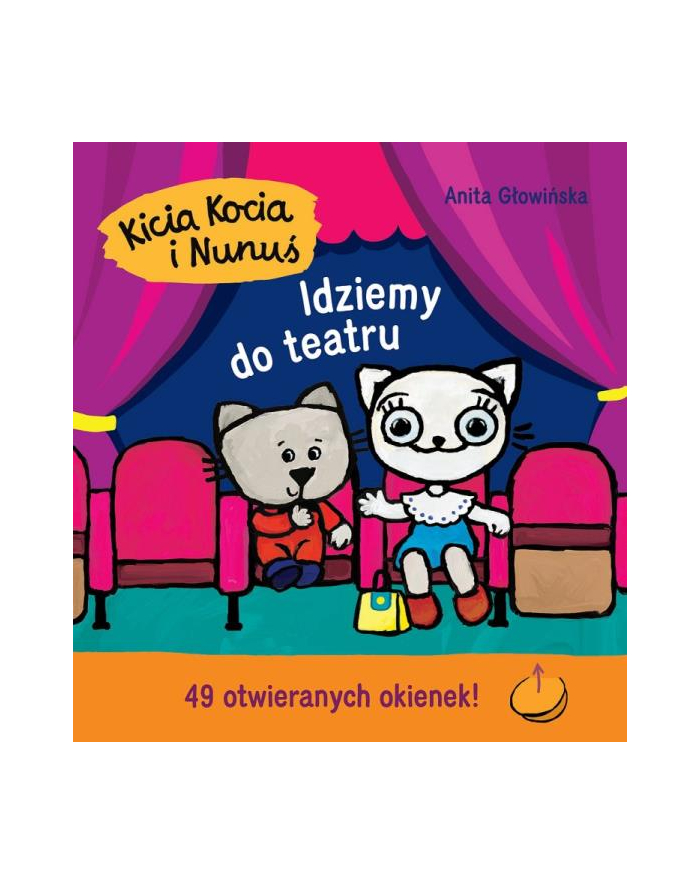 media rodzina Książeczka Kicia Kocia i Nunuś. Idziemy do teatru główny