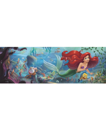 Clementoni Puzzle 1000el panorama Little Mermaid. Mała Syrenka 39658