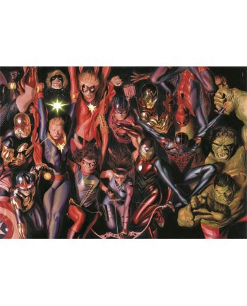 Clementoni Puzzle 1000el w walizce Marvel Avengers 39675
