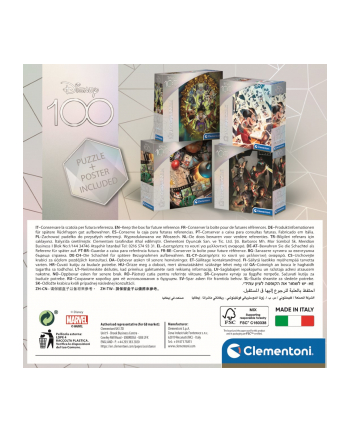 Clementoni Puzzle 1000el Disney Classic Movies 39720 nr 1