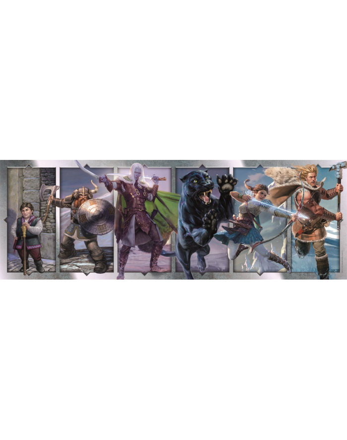 Clementoni Puzzle 1000el panorama Dungeons 'amp; Dragons 39736 główny