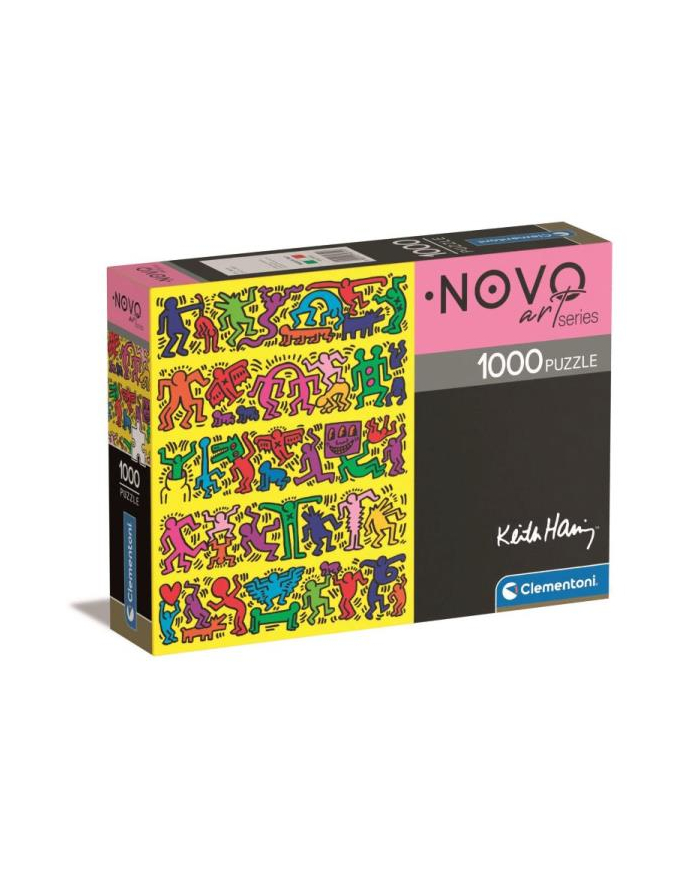 Clementoni Puzzle 1000el Compact Art Collection - Keith Haring 39755 główny