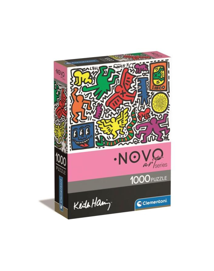 Clementoni Puzzle 1000el Compact Art Collection - Keith Haring 39756 główny