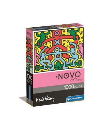 Clementoni Puzzle 1000el Compact Art Collection - Keith Haring 39757