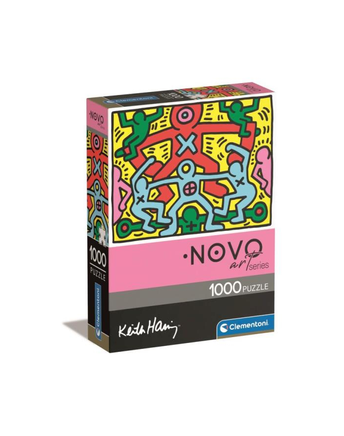 Clementoni Puzzle 1000el Compact Art Collection - Keith Haring 39757 główny