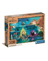 Clementoni Puzzle 1000el Compact Disney Maps Little mermaid. Mała Syrenka 39783 - nr 1