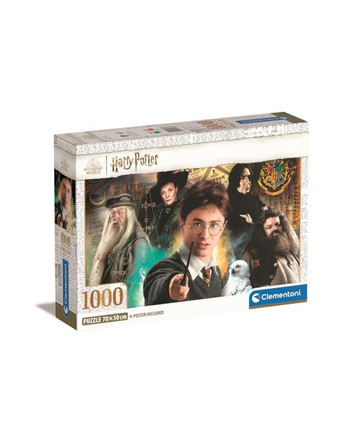 Clementoni Puzzle 1000el Compact Harry Potter 39787 główny