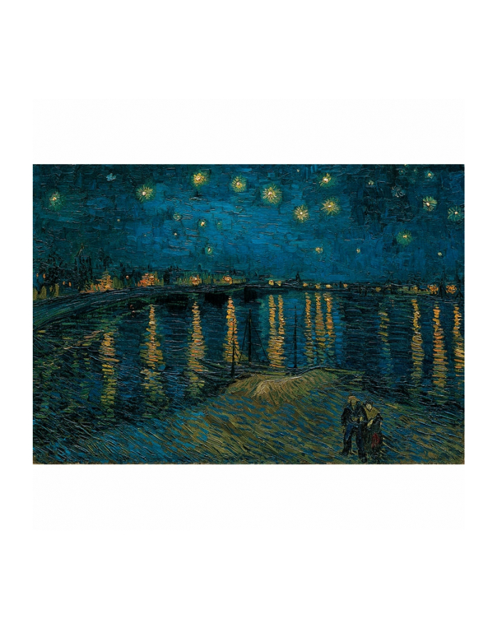 Clementoni Puzzle 1000el Compact Museum Orsay Van Gogh: Gwiaździsta noc nad Rodanem 39789 główny