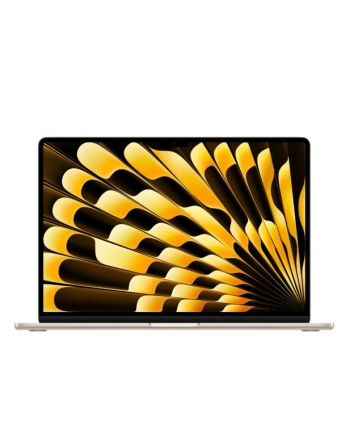 apple MacBook Air 15,3 cali: M2 8/10, 8GB, 256GB - Księżycowa poświata