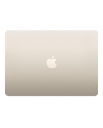 apple MacBook Air 15,3 cali: M2 8/10, 8GB, 512GB - Księżycowa poświata