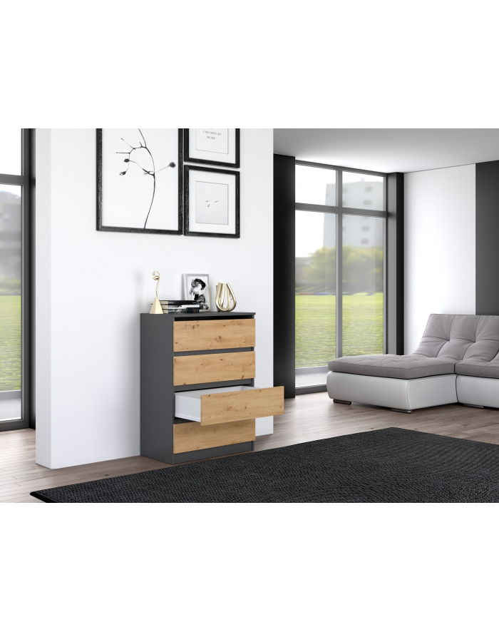 top e shop Komoda M4 70x40xH97 antracyt/artisan główny