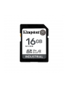KINGSTON 16GB SDHC Industrial -40C to 85C C10 UHS-I U3 V30 A1 pSLC - nr 6