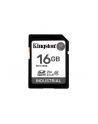 KINGSTON 16GB SDHC Industrial -40C to 85C C10 UHS-I U3 V30 A1 pSLC - nr 14