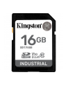 KINGSTON 16GB SDHC Industrial -40C to 85C C10 UHS-I U3 V30 A1 pSLC - nr 18