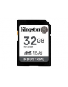 KINGSTON 32GB SDHC Industrial -40C to 85C C10 UHS-I U3 V30 A1 pSLC - nr 8