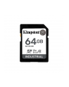 KINGSTON 64GB SDXC Industrial -40C to 85C C10 UHS-I U3 V30 A1 pSLC - nr 4