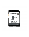 KINGSTON 8GB SDHC Industrial -40C to 85C C10 UHS-I U3 V30 A1 pSLC - nr 5