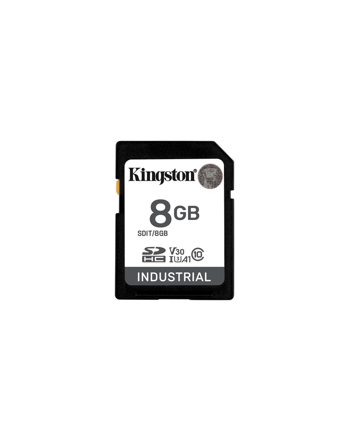 KINGSTON 8GB SDHC Industrial -40C to 85C C10 UHS-I U3 V30 A1 pSLC główny