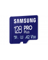SAMSUNG PRO Plus microSD 128GB Up to 180MB/s Read and 130MB/s Write speed with Class 10 4K UHD incl. Card reader 2023 - nr 2