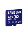 SAMSUNG PRO Plus microSD 512GB Up to 180MB/s Read and 130MB/s Write speed with Class 10 4K UHD incl. Card reader 2023 - nr 16